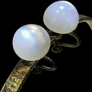 Moonglow Vintage Thermoset Screwback Earrings